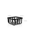 Fruteira Metal Quadrado 19.5X19.5X9.5cm Fruteira Metal Quadrado 19.5X19.5X9.5cm