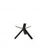 Suporte Buffet Metal Star Preto 16X16X12cm Suporte Buffet Metal Star Preto 16X16X12cm