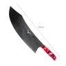 Faca Talho Cabo Acrílico Sico Efeito Mármore Vermelho 34cm Faca Talho Cabo Acrílico Sico Efeito Mármore Vermelho 34cm