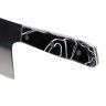 Faca Talho Cabo Acrílico Sico Efeito Mármore Preto 34cm Faca Talho Cabo Acrílico Sico Efeito Mármore Preto 34cm