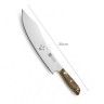Faca Chefe Cabo Acrílico Sico Efeito Mármore Creme 30cm Faca Chefe Cabo Acrílico Sico Efeito Mármore Creme 30cm