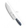 Faca Chefe Cabo Acrílico Sico Efeito Mármore Azul 30cm Faca Chefe Cabo Acrílico Sico Efeito Mármore Azul 30cm
