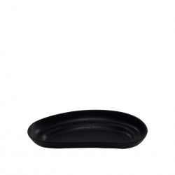 Prato Melamina Karola Preto 24X10.5X2.7cm