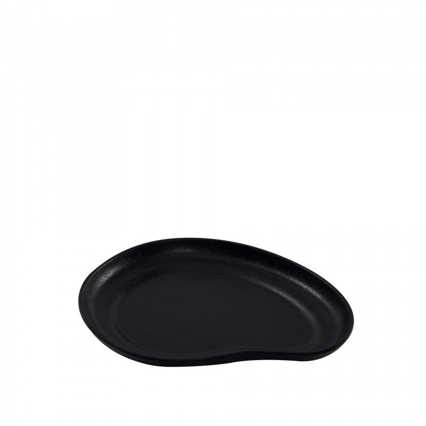Prato Melamina Karola Preto 20X17X1.7cm