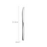 Faca Inox Liso III Mesa 2mmX21.3cm Pack 6 Faca Inox Liso III Mesa 2mmX21.3cm Pack 6