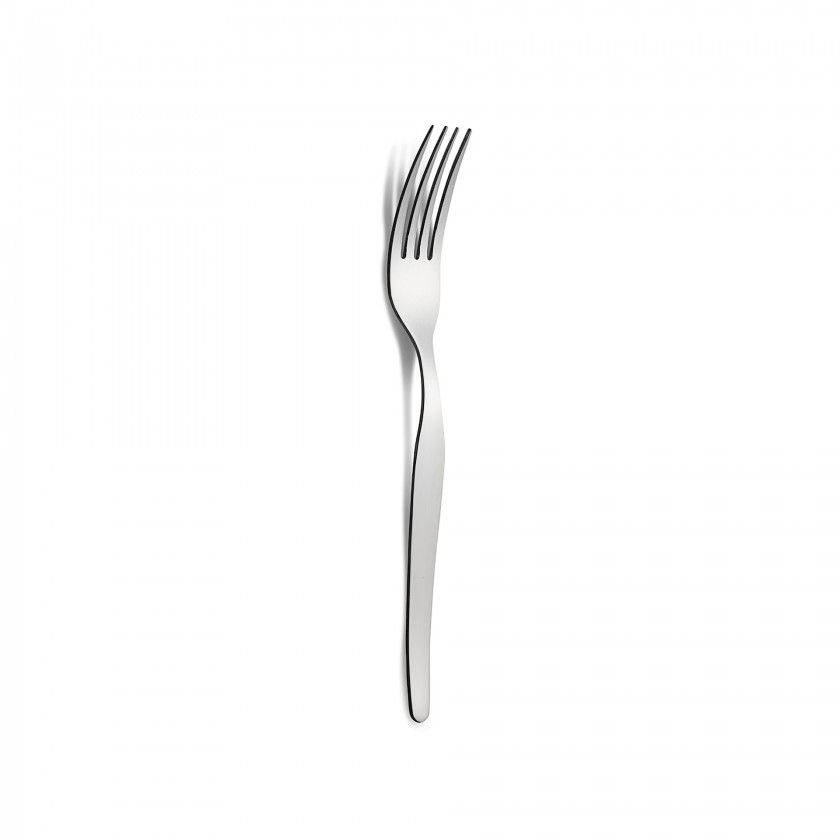 Garfo Inox Liso III Mesa 2mmX19cm Pack 6