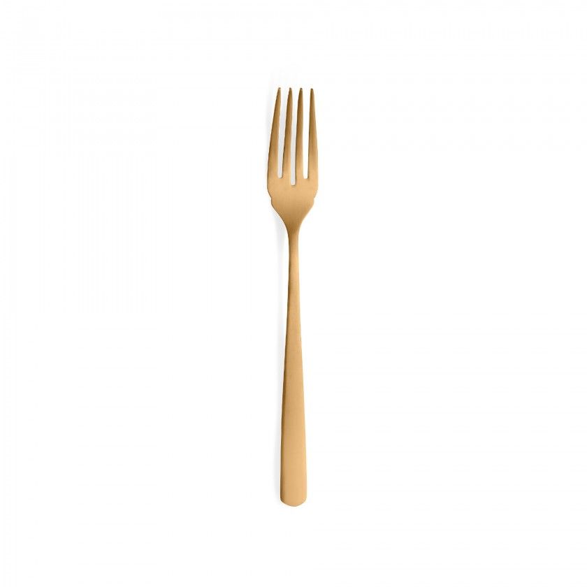 Garfo Inox Stuttgart Gold Peixe 2.5mmX20cm
