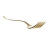 Garfo Inox Stuttgart Gold Peixe 2.5mmX20cm Garfo Inox Stuttgart Gold Peixe 2.5mmX20cm