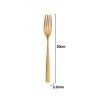 Garfo Inox Stuttgart Gold Peixe 2.5mmX20cm Garfo Inox Stuttgart Gold Peixe 2.5mmX20cm