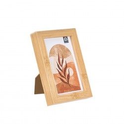 Moldura Madeira Efeito Bambu Castanho Claro