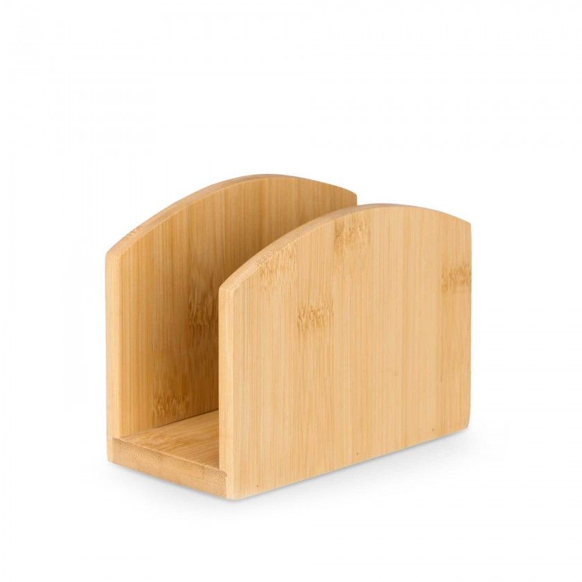 Suporte Guardanapos Bambu 13X10X6.2cm