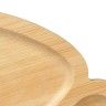 Bandeja Aperitivos Bambu 7 Divisões Redondo 30X1.7cm Bandeja Aperitivos Bambu 7 Divisões Redondo 30X1.7cm