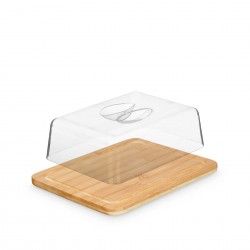 Queijeira Bambu Retangular 20X26X7.3cm