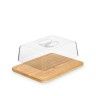 Queijeira Bambu Retangular 20X26X7.3cm Queijeira Bambu Retangular 20X26X7.3cm