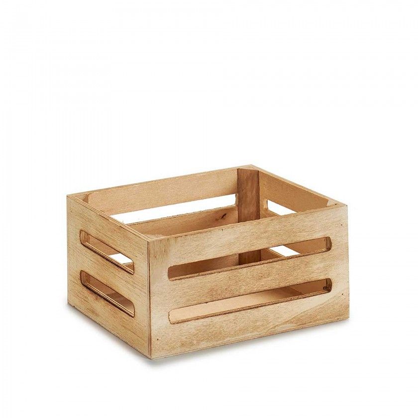 Caixa Decorativa Madeira Natural 16X10.5X8.5cm