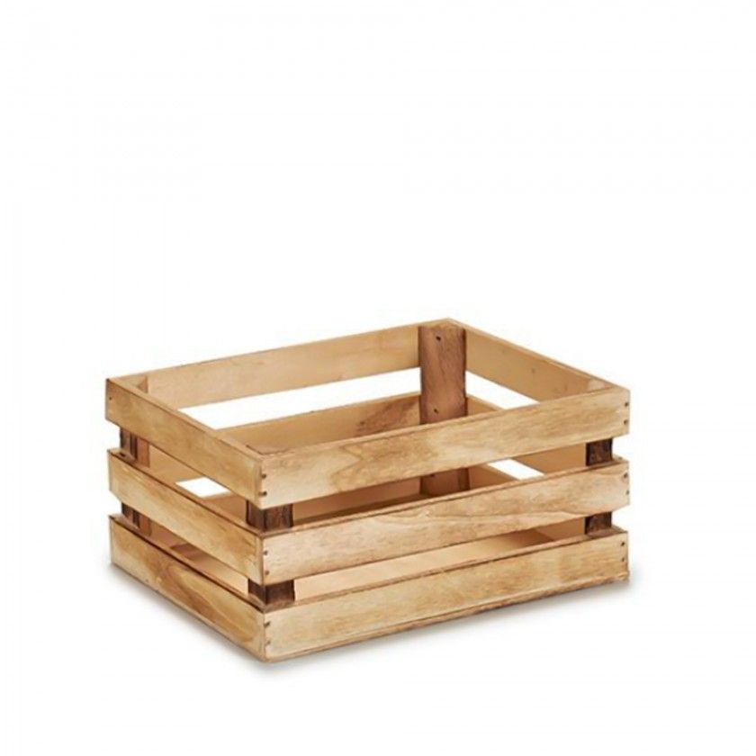 Caixa Decorativa Madeira Natural 20X13X9cm