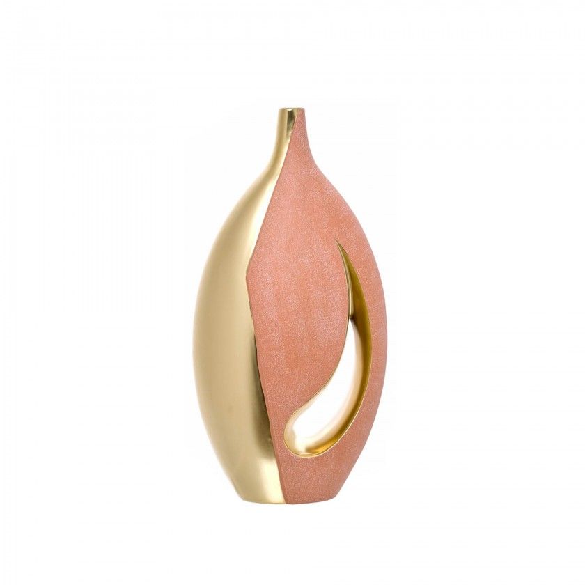 Jarra Cermica Golden Brick
