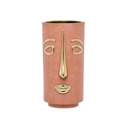 Jarra Cermica Golden Brick Face 15X15X30cm