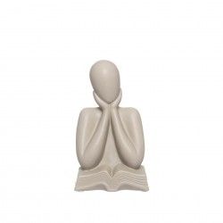 Busto Cermica Livro 12X9.5X20cm