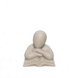 Busto Cermica Livro 12X9X13cm
