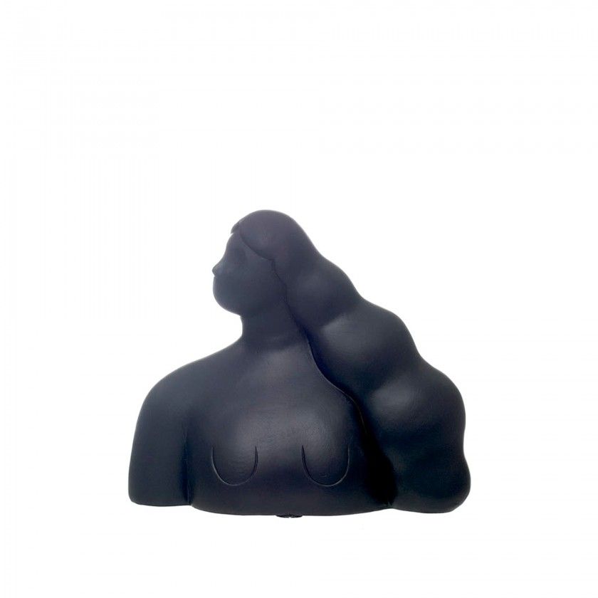 Esttua Poliresina Mulher 19.5X10X19cm