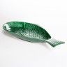 Travessa Peixe Cerâmica 44X23cm Travessa Peixe Cerâmica 44X23cm