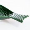 Travessa Peixe Cerâmica 44X23cm Travessa Peixe Cerâmica 44X23cm