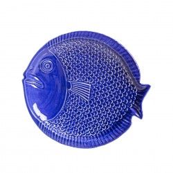 Prato Raso Peixe Cermica 25cm