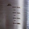 Panela Pressão Inox Ovni Redonda 8L 24X18.5cm Panela Pressão Inox Ovni Redonda 8L 24X18.5cm
