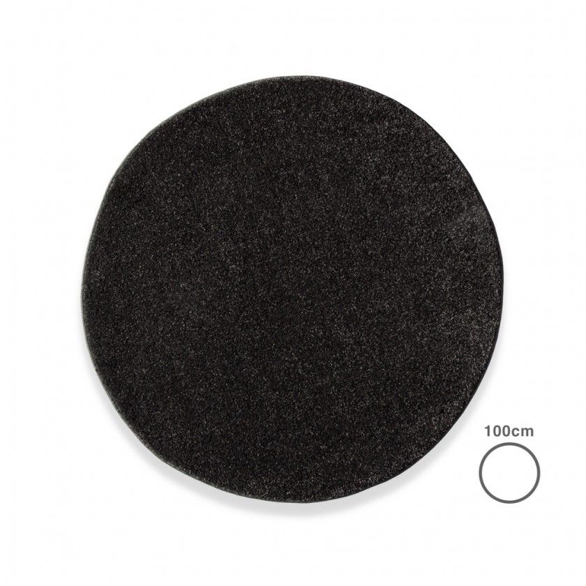 Tapete Unique Preto 100X100cm