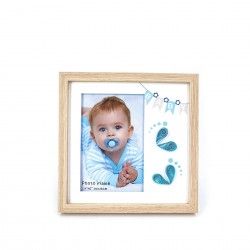 Porta Foto Infantil Azul 10X15cm