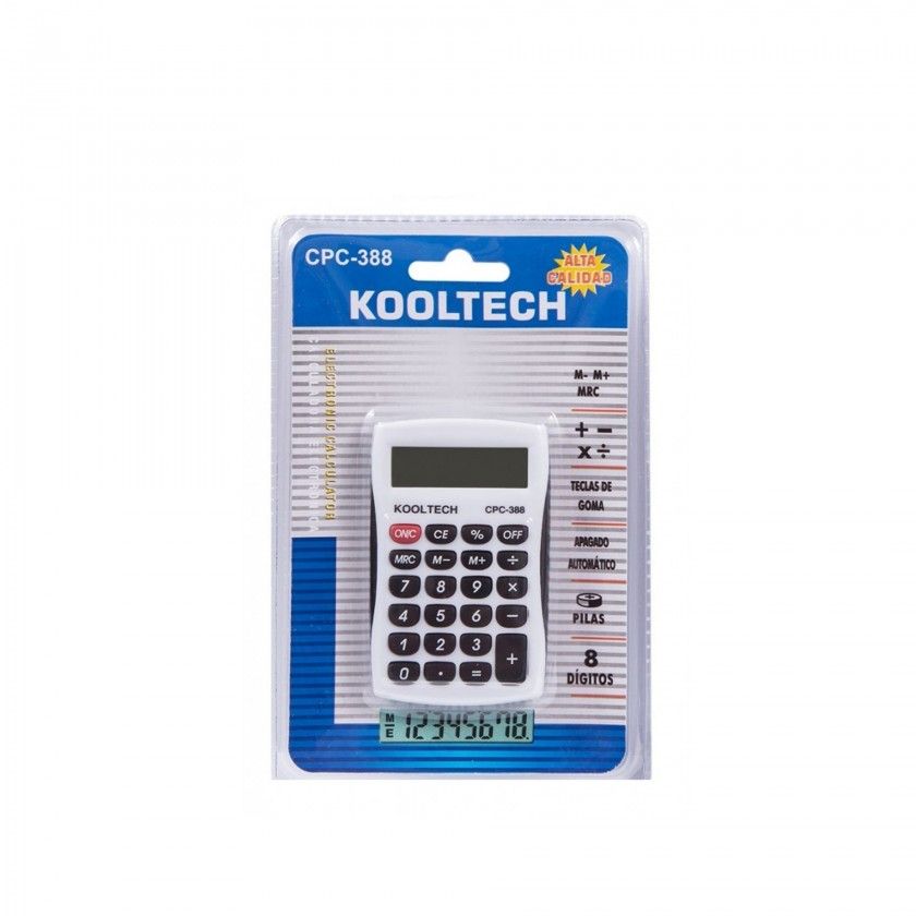Calculadora Kooltech 8 Dgitos Branca