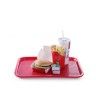 Bandeja Fast Food Polipropileno Verde 26.5X34.5X2cm Bandeja Fast Food Polipropileno Verde 26.5X34.5X2cm