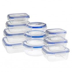 COLIBRI CONJUNTO 10 CAIXAS HERMETICAS VIDRO
