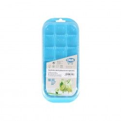 Cuvete Gelo Plstico com Tampa 18 Cubos