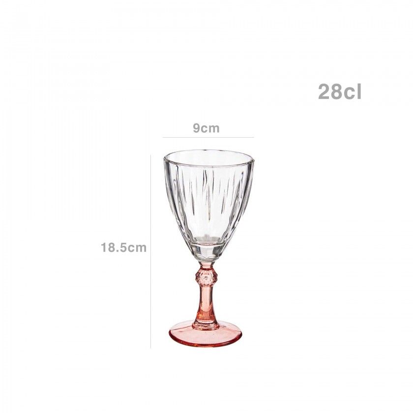 Copo Picotado Exotic com P 28cl Pack 6