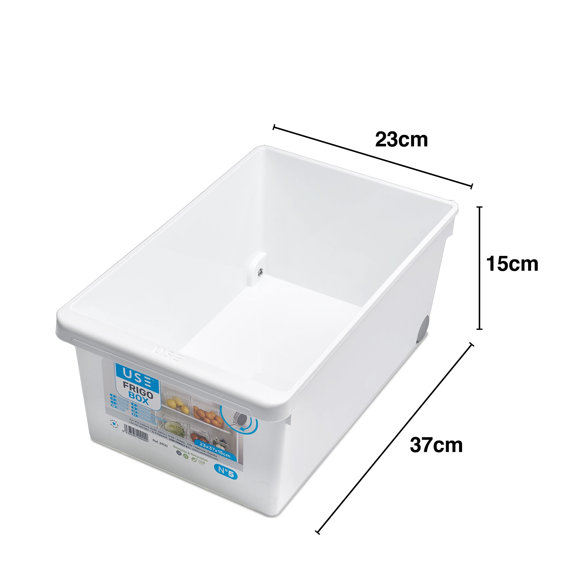 Caixa Organizadora Nevera Frigo Box Branco