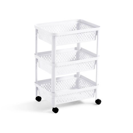 Carrinho Multifunções com 3 Cestos 40X30X58cm - Image product