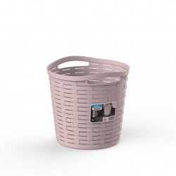 Cesto Multiusos Bamboo com Asas Pastel 30L 39X37cm