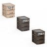 Caixa Organizadora Bamboo 3 Gavetas Sand 17.5X13.5X18cm Caixa Organizadora Bamboo 3 Gavetas Sand 17.5X13.5X18cm