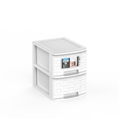 Caixa Organizadora Bamboo A4 2 Gavetas 35X26X33cm - Image product