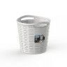 Cesto Multiusos Bamboo com Asas Elegant 30L 39X37cm