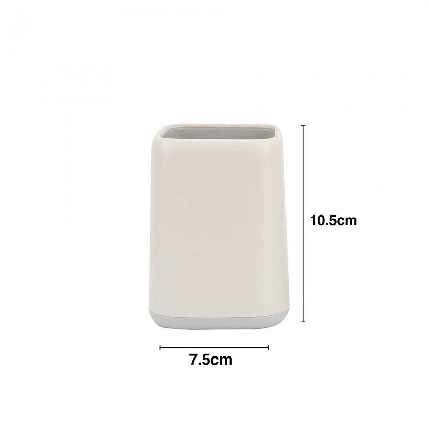 Suporte Lápis Plástico Quadrado Cor Sortida 10.5X7.5cm Suporte Lápis Plástico Quadrado Cor Sortida 10.5X7.5cm