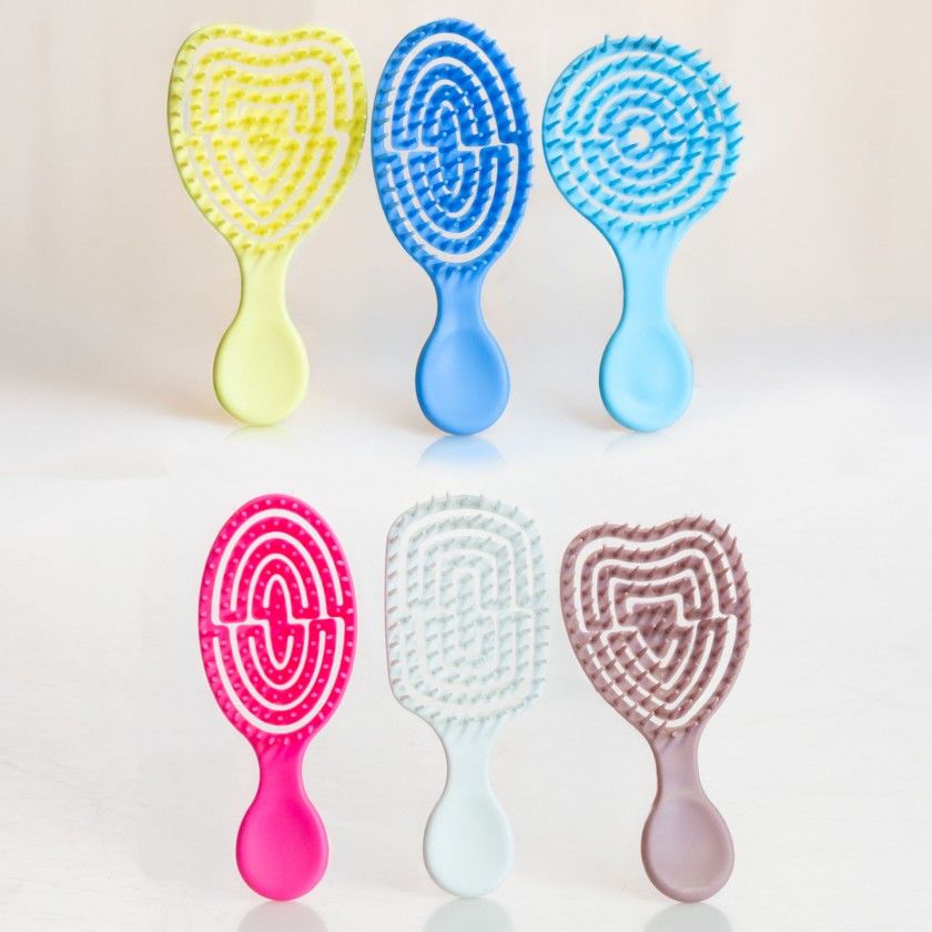 Escova Cabelo Mini Cor Sortida 14cm Escova Cabelo Mini Cor Sortida 14cm