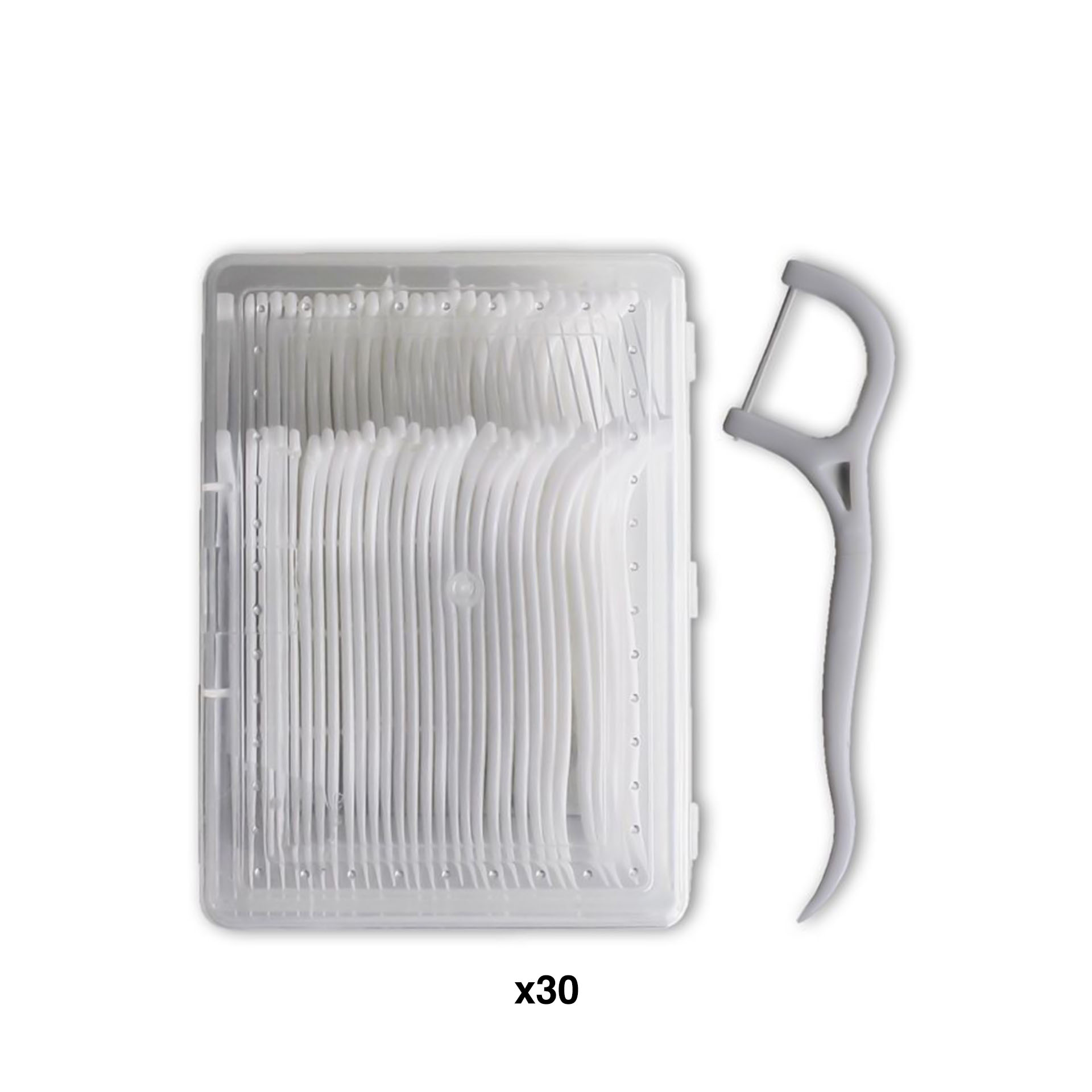 Fio Dental com Suporte Pack 30