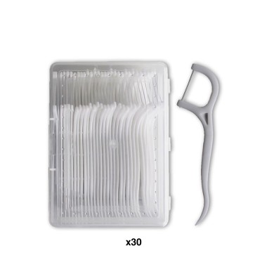 Fio Dental com Suporte Pack 30