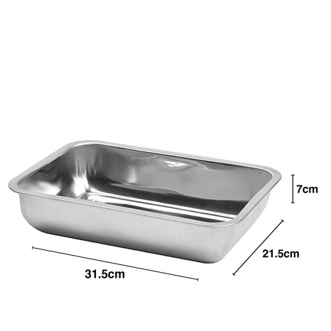 Assadeira Inox Retangular - Image product