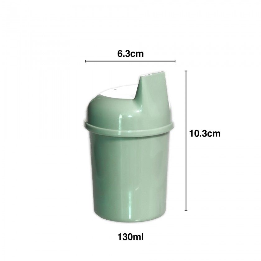 Copo Biberon Plástico 130ml 6.3X10.3cm Copo Biberon Plástico 130ml 6.3X10.3cm
