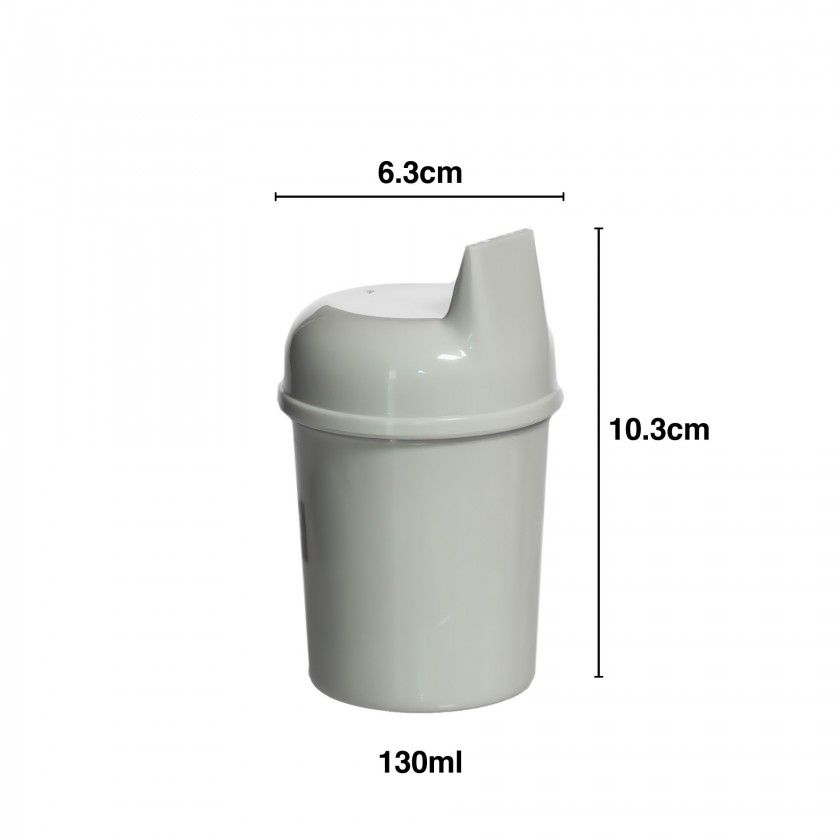 Copo Biberon Plástico 130ml 6.3X10.3cm Copo Biberon Plástico 130ml 6.3X10.3cm