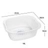 Bacia Plástica Retangular 10l 41X32X15cm Bacia Plástica Retangular 10l 41X32X15cm